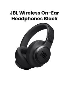 JBL Live 770NC | Wireless On-Ear with True Adaptive Noise Cancelling Headphones - Black