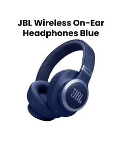 JBL Live 770NC | Wireless On-Ear with True Adaptive Noise Cancelling Headphones - Blue