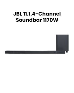 JBL BAR1300 11.1.4-Channel soundbar with detachable surround speakers, MultiBeam, Dolby Atmos® and DTS:X®