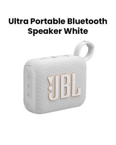 JBL Go 4 | Ultra-Portable Bluetooth Speaker - White