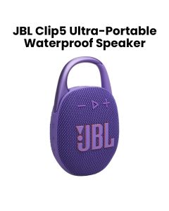 JBL Clip 5 Ultra-Portable Waterproof Speaker - Purple | CLIP5