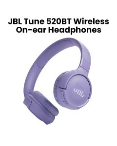 JBL Tune 250BT Wireless On-Ear Bluetooth Headphone - Purple | T520BT