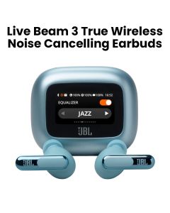 JBL Livebeam 3 True Wireless Noise Cancelling Closed-Stick Earbuds - Blue | LIVEBEAM3