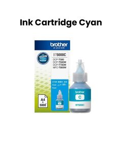 Genuine Brother Ink Cartridge - Cyan | BT5000C