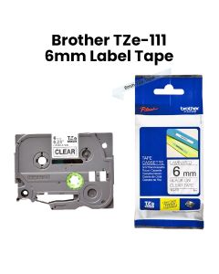 Genuine Brother TZe-111 6mm Label Tape