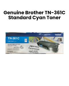 Genuine Brother TN-361C Standard Cyan Toner for HL-L8350CDW/MFC-L8600CDW/ MFC-L8850CDW