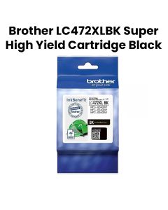 Genuine Brother Super High Yield Cartridge - Black | LC472XLBK