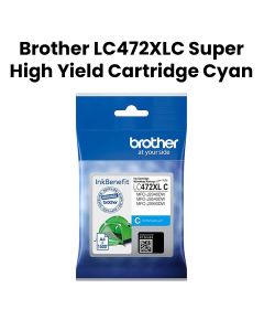 Genuine Brother Super High Yield Cartridge - Cyan | LC472XLC