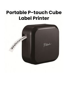 Brother Portable P-Touch Cube Label Printer With Bluetooth Connectivity | PT-P710BT