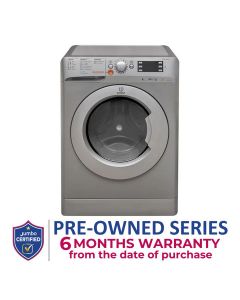 Indesit Innex 7kg Wash 5kg Dry 1400rpm Freestanding Washer Dryer - Silver (XWDE751480XS)