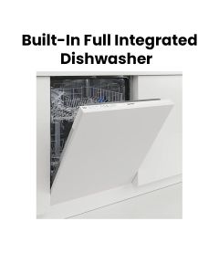 Indesit Built-In Full Integrated Dishwasher 13 Place Settings | DIE 2B19 UK