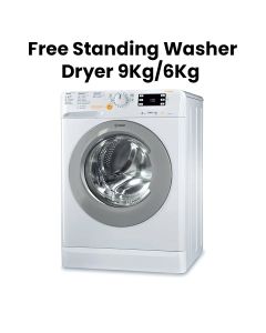 Indesit 9Kg/6Kg Free Standing Washer Dryer  | XWDE 961480XWSSS GCC