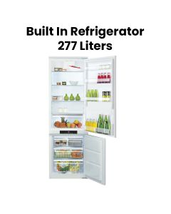 Ariston 277 Liters Built-In Refrigerator / Freezer Combination Frost Free