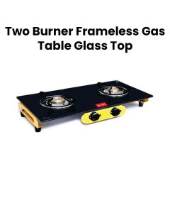 Mr. Light Two Burner Frameless Gas Table Glass Top | MR GB2567GS