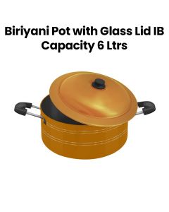 Mr. Light 6Ltrs Pot with Stainless Steel Lid | MR BIRIYANI POT 6