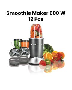 Nutribullet Smoothie Maker 600 W-12 Pcs | NBR-1212M