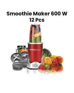 Nutribullet Smoothie Maker 600 W-12 Pcs | NBR-1212R