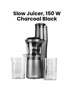 NUTRIBULLET Slow Juicer 150W | NB-SJ300 / NBJ-300