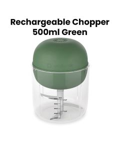 Nutricook Choppi Portable Rechargeable Chopper 500ml - Green | CH600G-ME