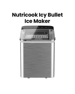 NutriCook Bullet Ice Maker - Stainless Steel|NC-ICY510S