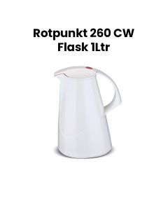 Rotpunkt 1 LTR Vacuum Flask - Classic White|R260 CW