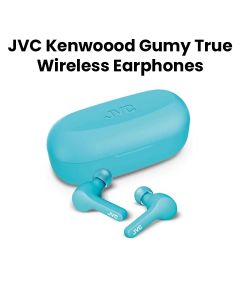 JVC-Kenwood Gumy True Wireless Earphones - Blue | HA-A7T-AN-U