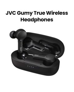 JVC Kenwood Black Gumy True Wireless Earphones |HA-A7T-BN-U
