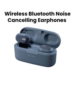 JVC True Wireless Bluetooth In-Ear Noise Cancelling Earphones - Blue | HA-A50T-A-U