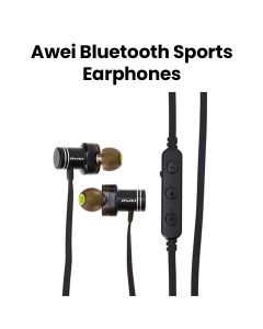 Awei Bluetooth Sports Earphones Wireless Earbuds - Gray | X670BL