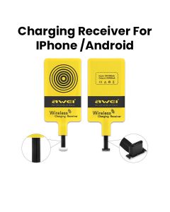 Awei I6 S7 Wireless Charging Receiver For IPhone /Android