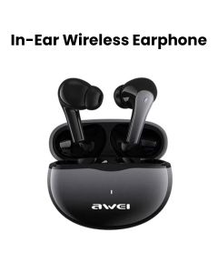 Awei ENC In-Ear Wireless Earphone - Black | T62 ENC