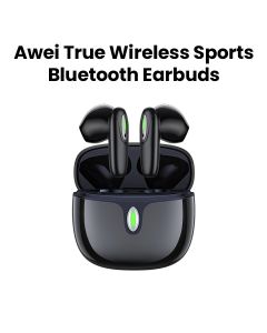 AWEI T39 True Wireless Sports Earbuds - Black |T39