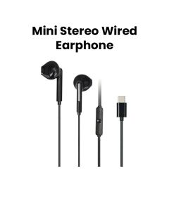 Awei Mini Stereo Wired Earphone - Black | PC-7T