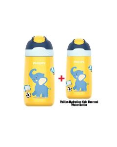 Philips GOZERO Hydration Kids Thermal Water Bottle - Yellow | AWP2652BY/56