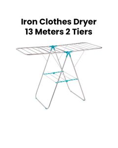 English Royal Iron Clothes Dryer 13 Meters 2 Tiers 