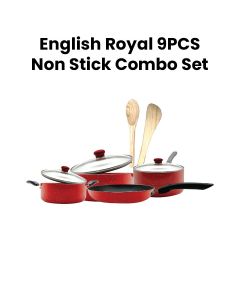 English Royal ERK900 9PCS non Stick Combo Cookware Set