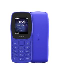 Nokia 105 Feature Phone - Blue | TA-1416 DS GCC