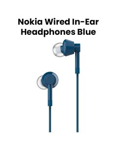 Nokia Wired In-Ear Headphones - Blue | WB 101