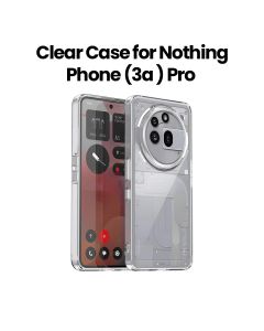 Nothing Phone (3A) Pro Protective Case – Transparent | A059P-610100012