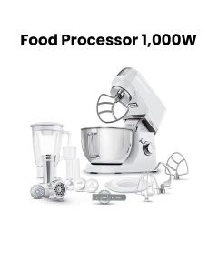 Sencor 3-Hub Design 1,000W Food Processor - White | STM 6350WH