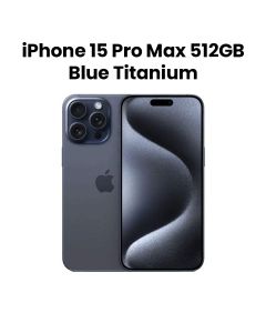 Apple iPhone 15 Pro Max 512GB Blue Titanium | MU7F3AA/A