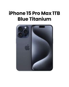 Apple iPhone 15 Pro Max 1TB Blue Titanium (MU7K3AA/A)