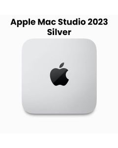 Apple Mac Studio 2023, M2 Chip Max, 12 Core CPU, 30 Core GPU, 32GB RAM, 512GB SSD - Silver (MQH73AB/A)