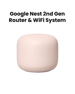 Google Nest 2nd Gen AC2200 Router & Add-On Access Point Mesh WiFi System (GA01422-US)