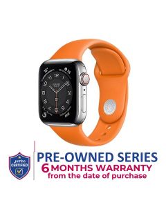 Apple Watch Hermes Series 44mm SS Fauve Barenia Single Tour