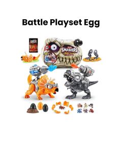 Smashers Dino Island Series 1 T-Rex Battle Playset Egg | SMS74102 