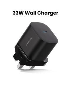 Hyphen Nebula Pro GAN 33W Fast Wall Charger - Black (G33WBK9525)