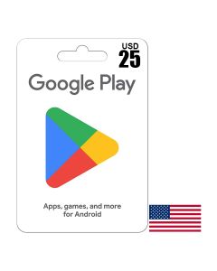 GOOGLE PLAY USA USD 25