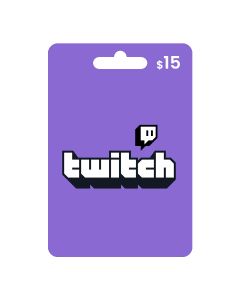 TWITCH TV USD 15