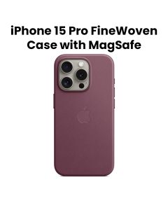 Apple iPhone 15 Pro Case Fine Woven-Zml Mulberry | MT4L3ZM/A